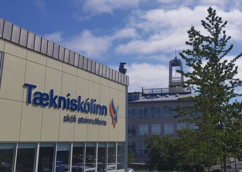 The Tækniskólinn building in Reykjavík